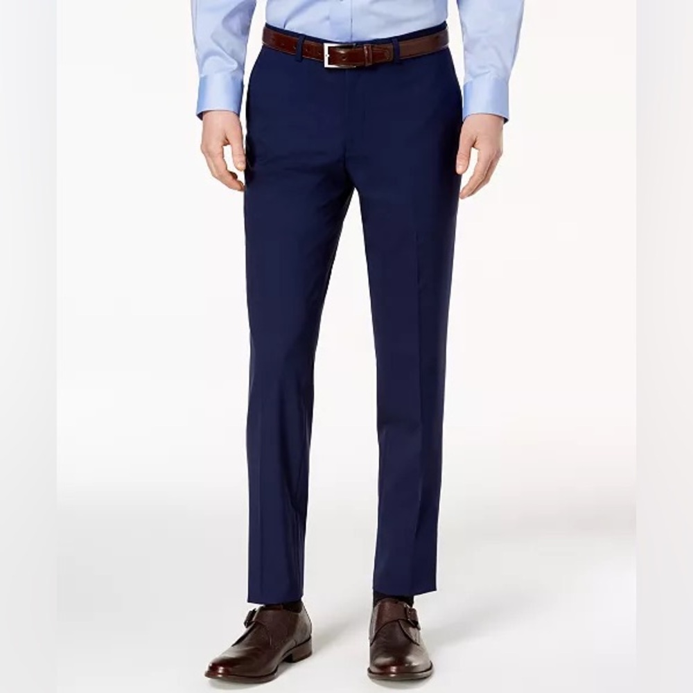 Cole Haan Men's Grand OS Wearable Technology Slim-Fit Stretch Pants 38/32